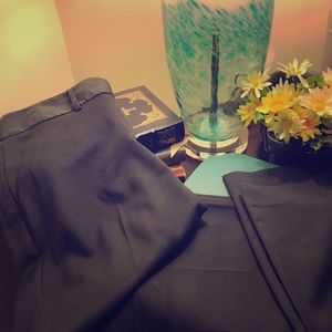 APT 9 Gray wide leg trouser pant.